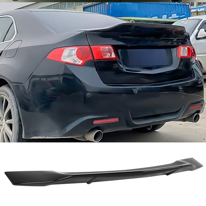 Rear Trunk Spoiler Wing for Acura TSX Sedan 2009-2014 R Style ABS