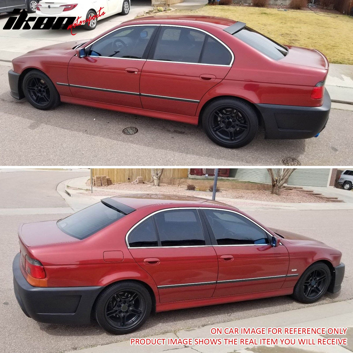 1997-2003 BMW E39 5 Series M5 4Dr AC Style Unpainted Gray Roof Spoiler