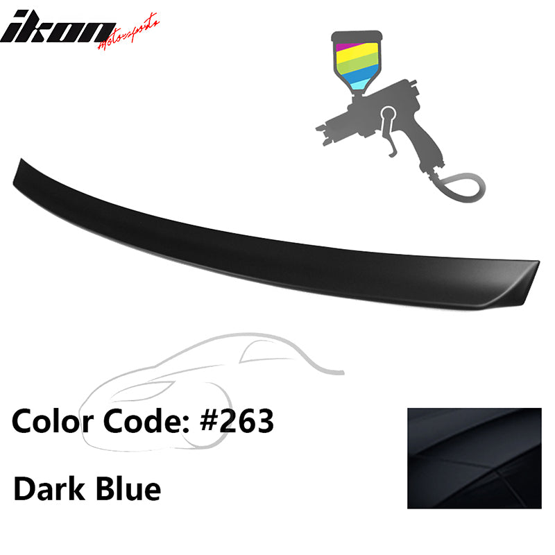 1999-2005 BMW E46 3-Series AC Rear Spoiler Black ABS