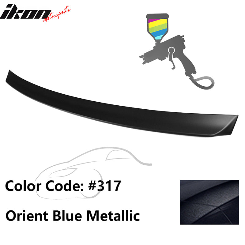 1999-2005 BMW E46 3-Series AC Rear Spoiler Black ABS