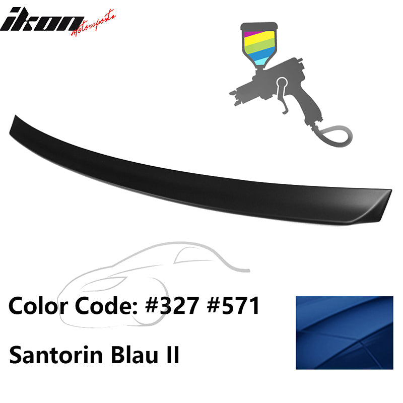 1999-2005 BMW E46 3-Series AC Rear Spoiler Black ABS