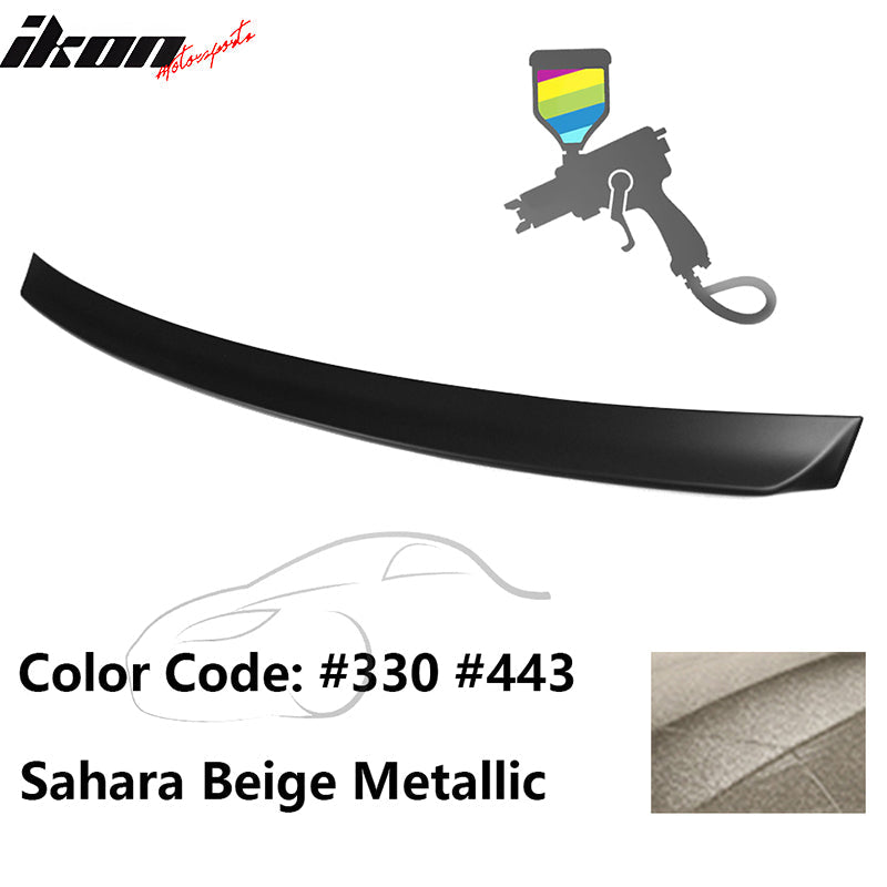 1999-2005 BMW E46 3-Series AC Rear Spoiler Black ABS