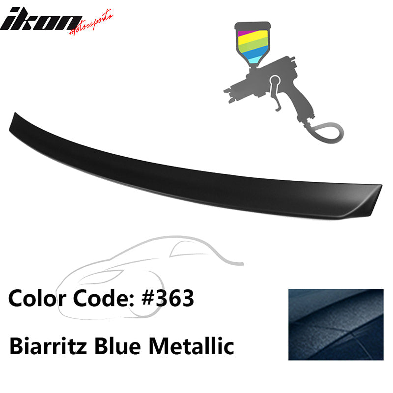1999-2005 BMW E46 3-Series AC Rear Spoiler Black ABS