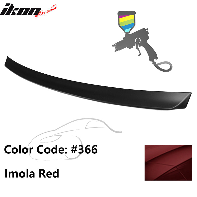 1999-2005 BMW E46 3-Series AC Rear Spoiler Black ABS
