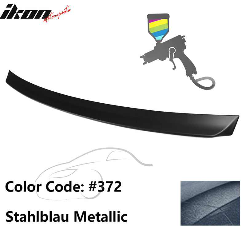 1999-2005 BMW E46 3-Series AC Rear Spoiler Black ABS