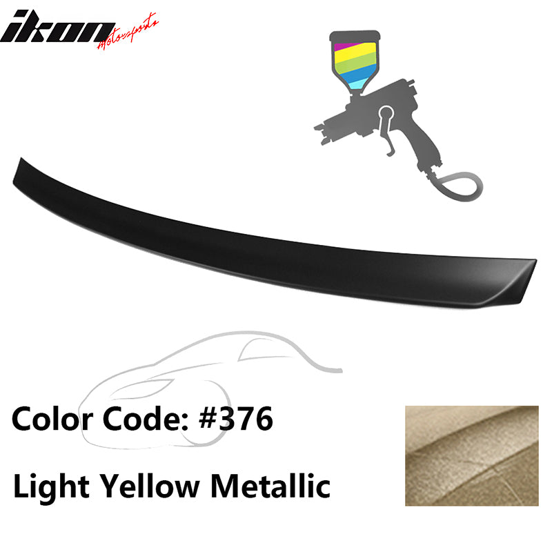 1999-2005 BMW E46 3-Series AC Rear Spoiler Black ABS