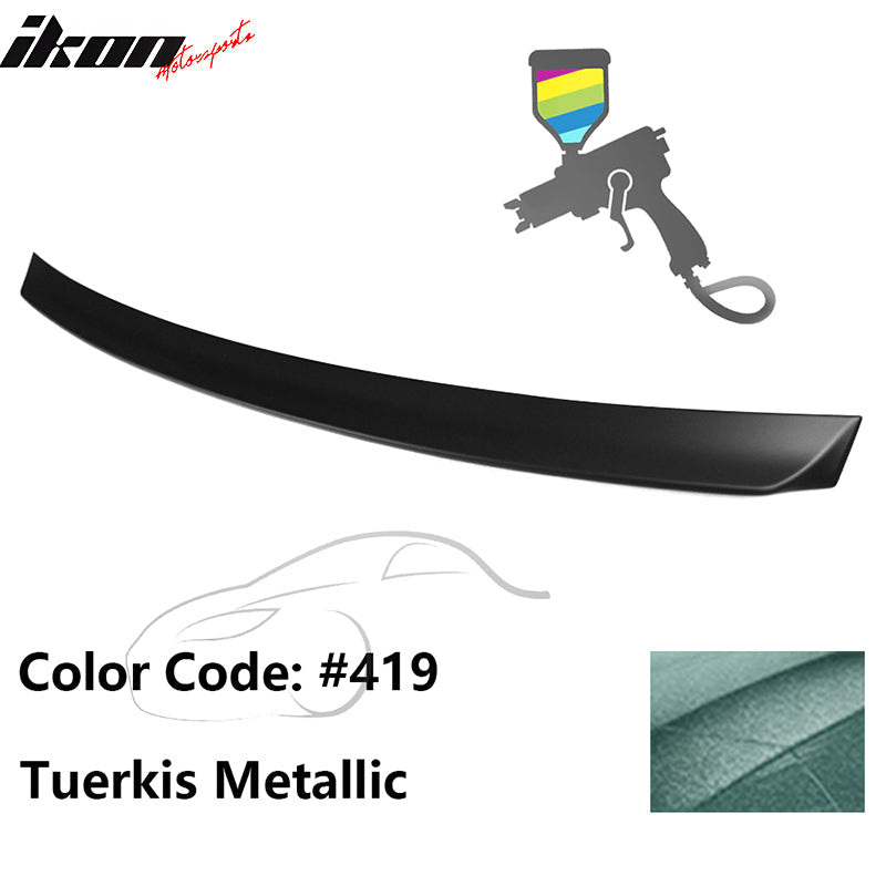 1999-2005 BMW E46 3-Series AC Rear Spoiler Black ABS