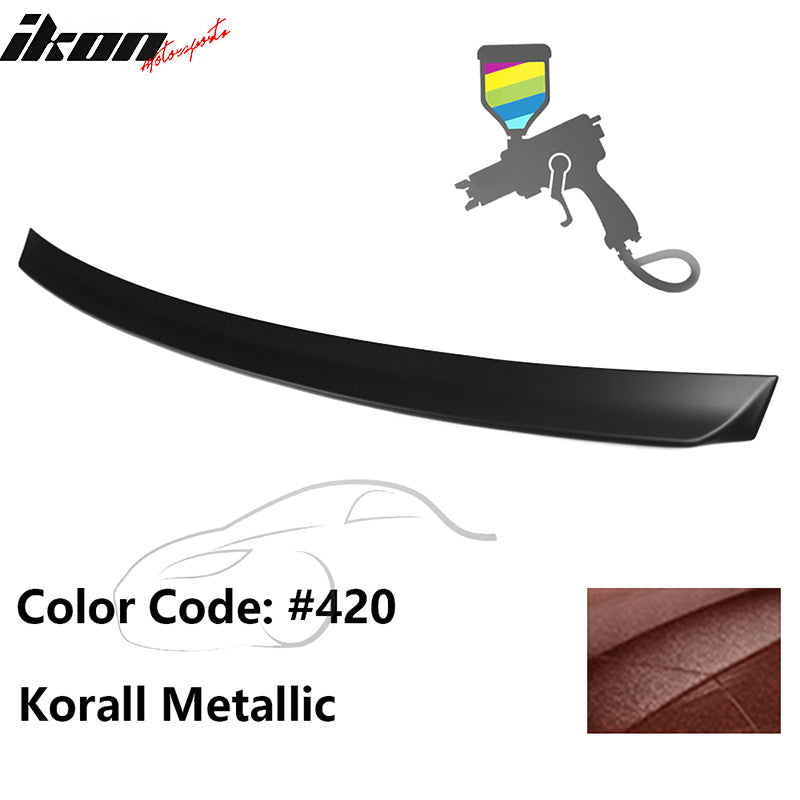 1999-2005 BMW E46 3-Series AC Rear Spoiler Black ABS