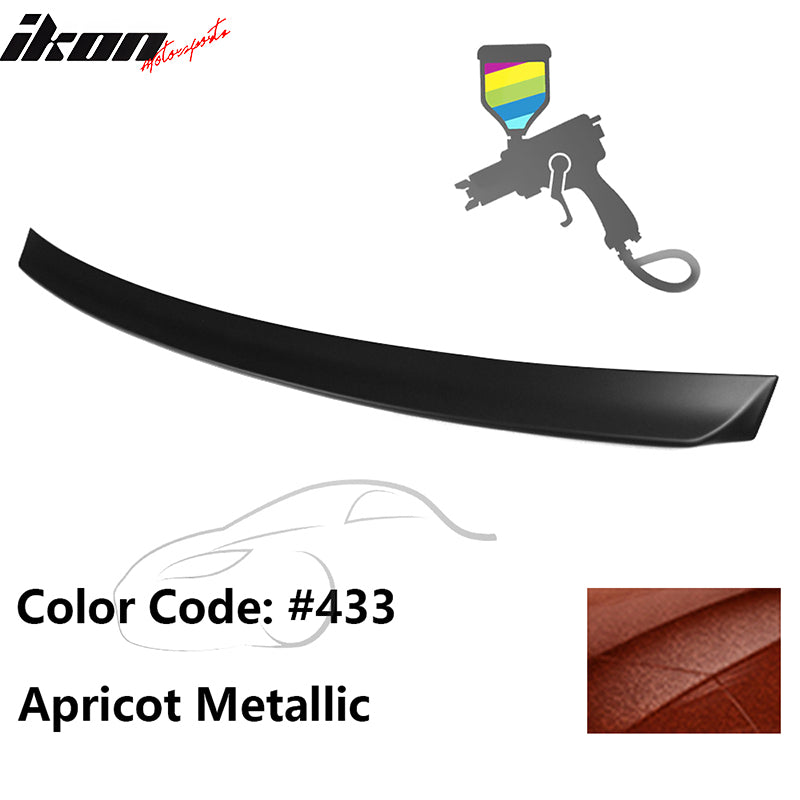 1999-2005 BMW E46 3-Series AC Rear Spoiler Black ABS