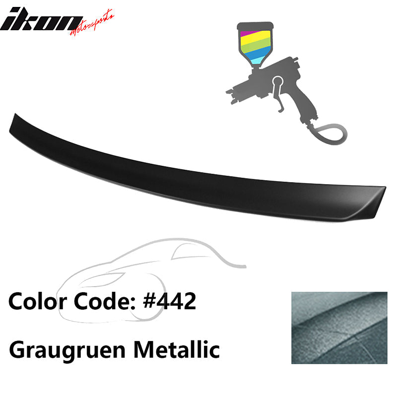 1999-2005 BMW E46 3-Series AC Rear Spoiler Black ABS