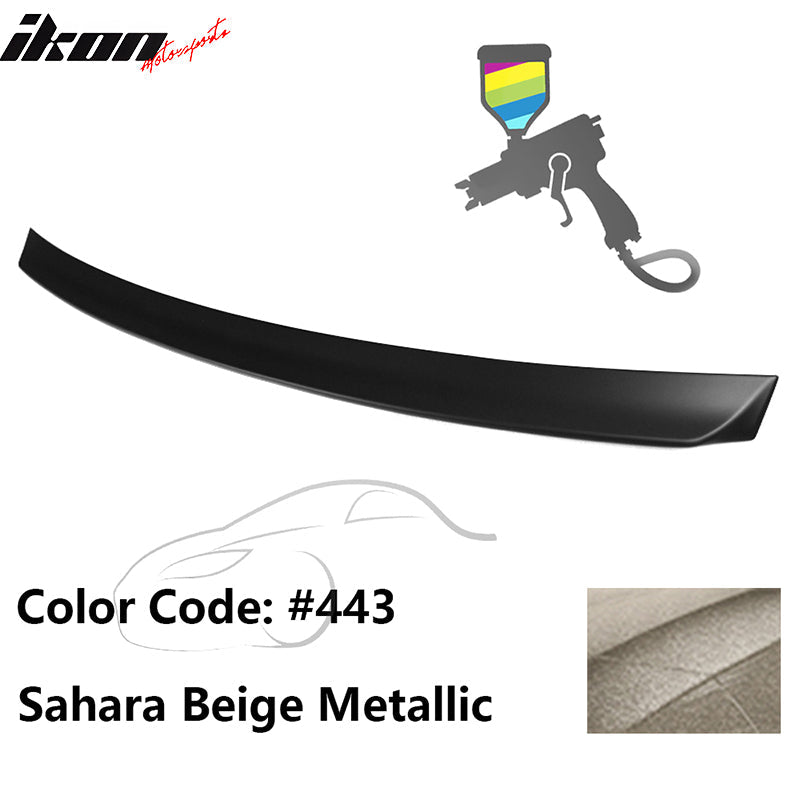 1999-2005 BMW E46 3-Series AC Rear Spoiler Black ABS