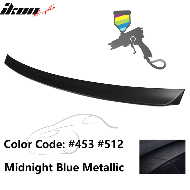 1999-2005 BMW E46 3-Series AC Rear Spoiler Black ABS