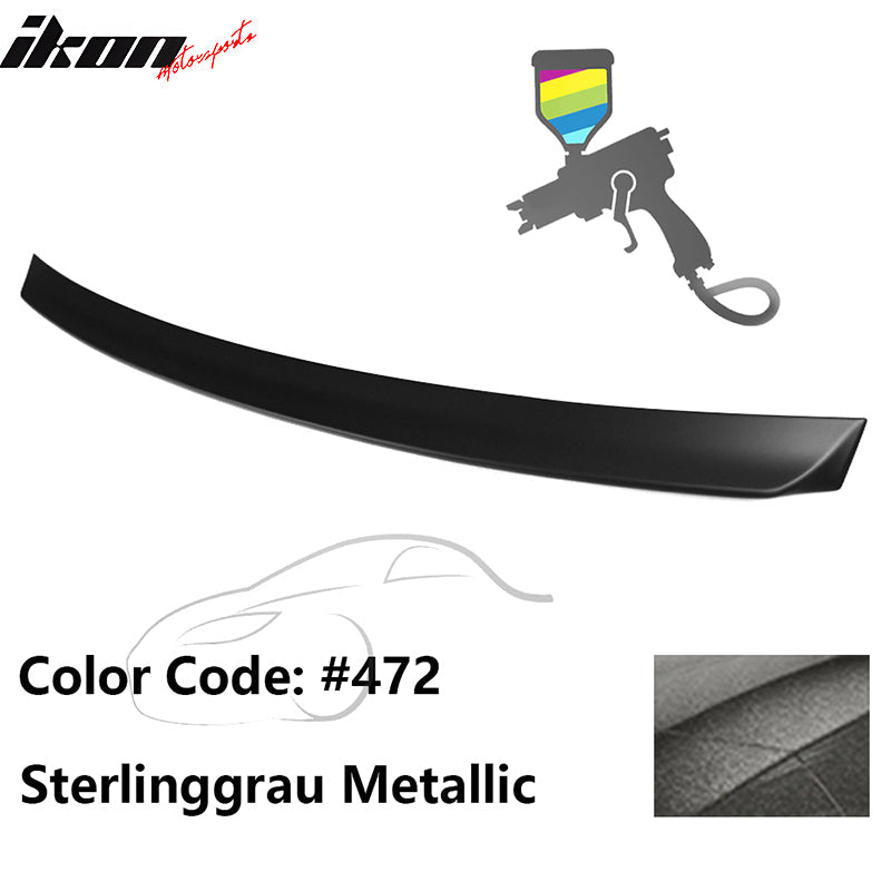 1999-2005 BMW E46 3-Series AC Rear Spoiler Black ABS