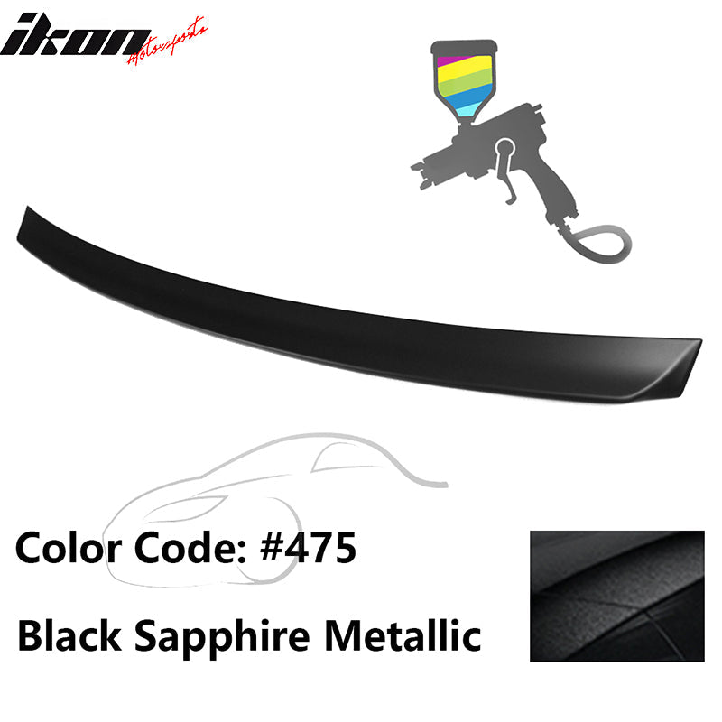1999-2005 BMW E46 3-Series AC Rear Spoiler Black ABS