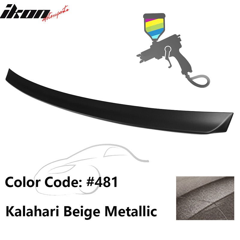 1999-2005 BMW E46 3-Series AC Rear Spoiler Black ABS