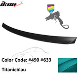 1999-2005 BMW E46 3-Series AC Rear Spoiler Black ABS