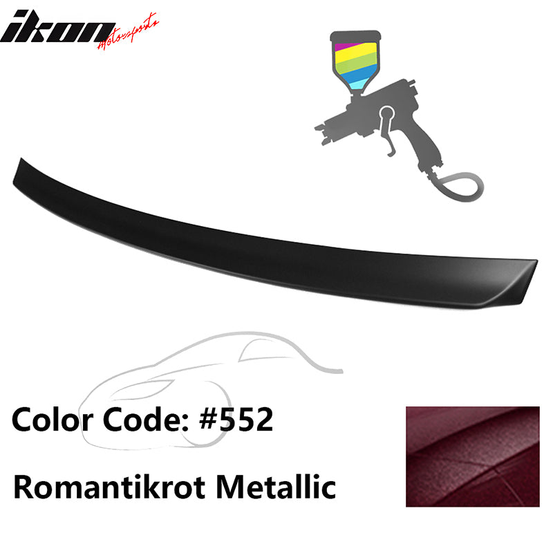1999-2005 BMW E46 3-Series AC Rear Spoiler Black ABS
