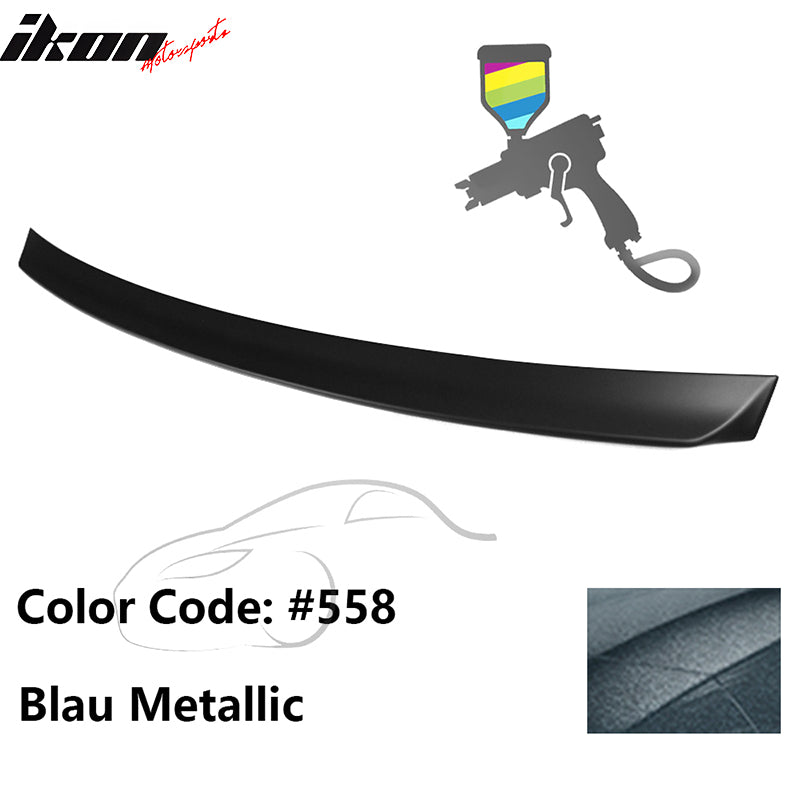 1999-2005 BMW E46 3-Series AC Rear Spoiler Black ABS