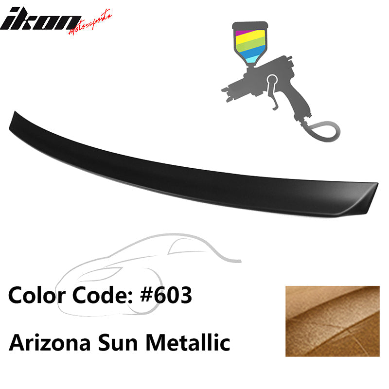 1999-2005 BMW E46 3-Series AC Rear Spoiler Black ABS
