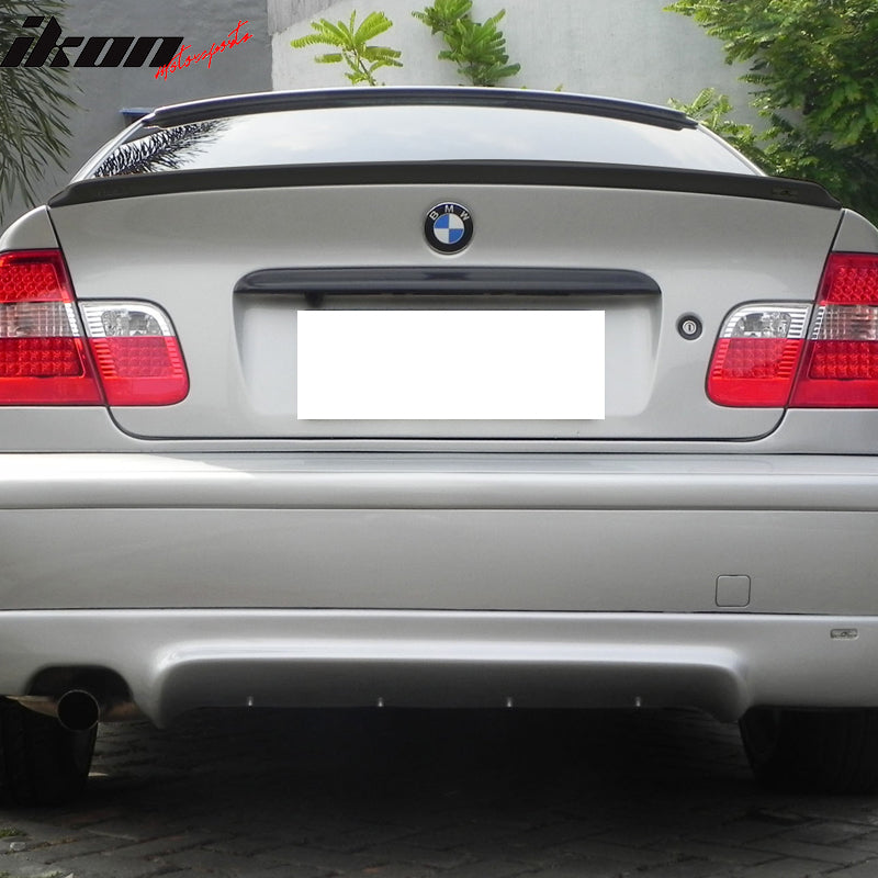 1999-2005 BMW E46 3-Series AC Rear Spoiler Black ABS