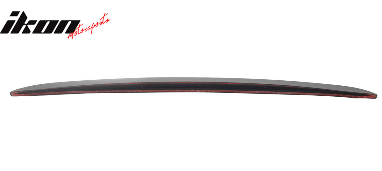 2004-2010 BMW E60 5 Series AC Style Matte Black Rear Spoiler Wing ABS