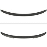 2008-2013 BMW E82 Coupe M Sport M4 Style Matte Black Rear Spoiler ABS