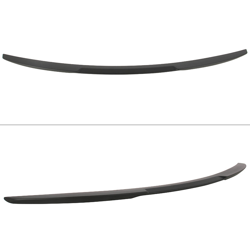2008-2013 BMW E82 Coupe M Sport M4 Style Matte Black Rear Spoiler ABS