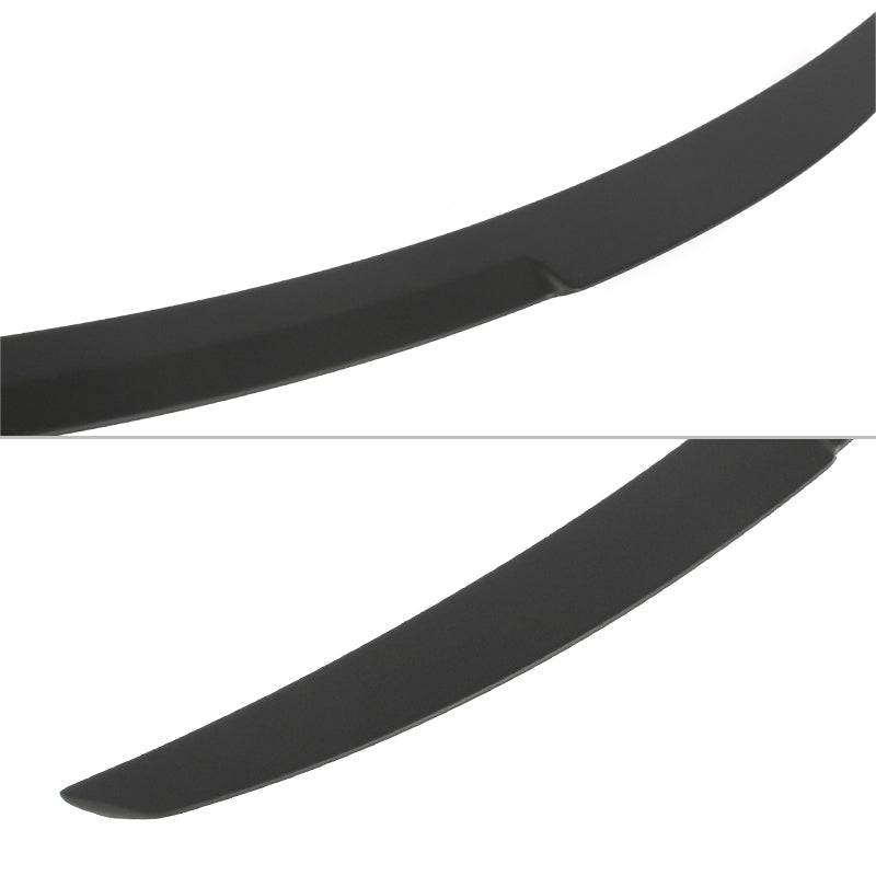 2008-2013 BMW E82 Coupe M Sport M4 Style Matte Black Rear Spoiler ABS