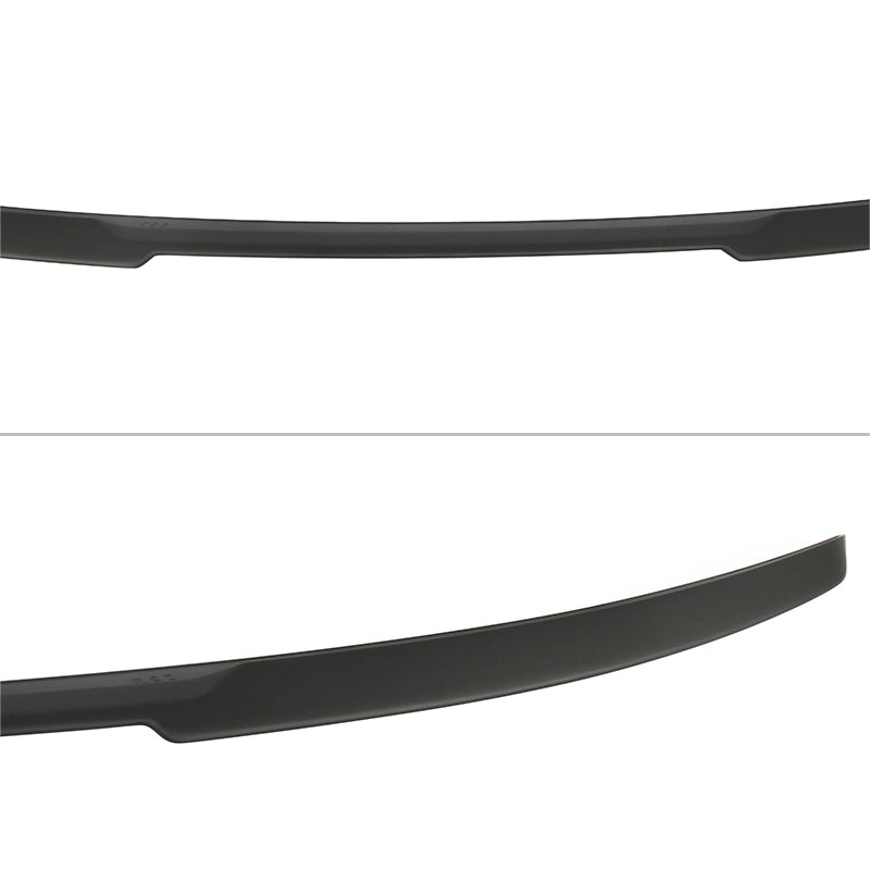 2008-2013 BMW E82 Coupe M Sport M4 Style Matte Black Rear Spoiler ABS