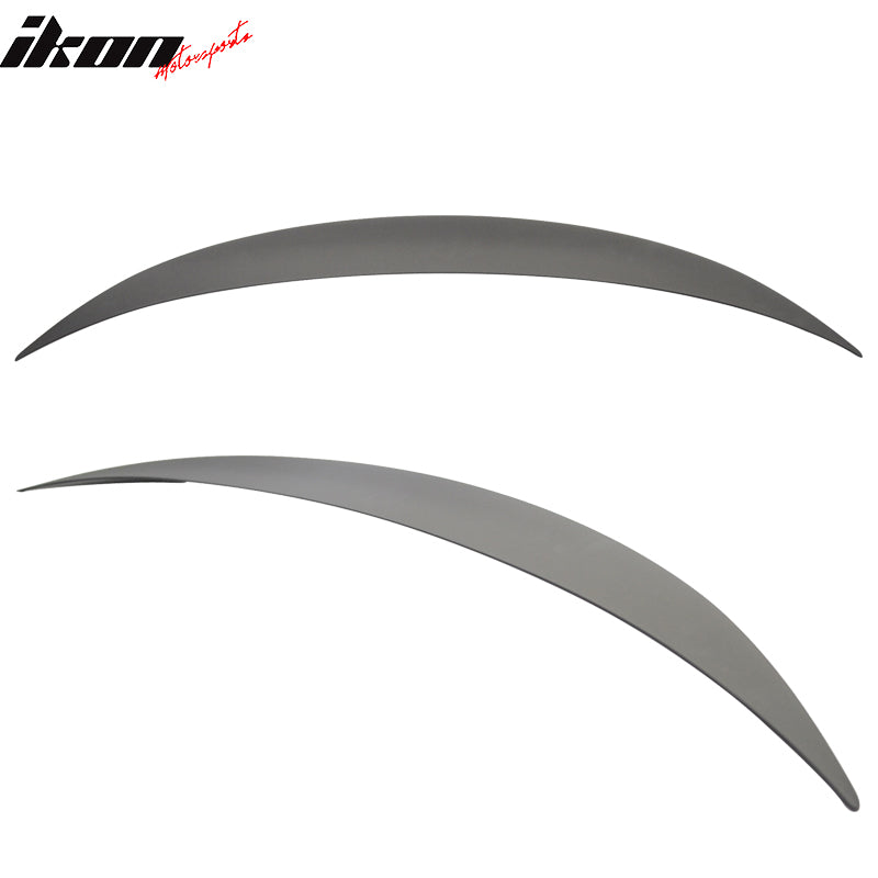 2007-2011 BMW E82 1 Series P Style Matte Black ABS Rear Spoiler Wing