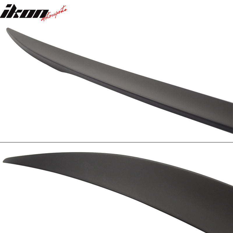 2007-2011 BMW E82 1 Series P Style Matte Black ABS Rear Spoiler Wing