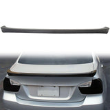 2006-2011 BMW E90 3 Series Sedan A Style Matte Black Rear Spoiler Wing