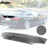 2007-2013 BMW E92 3-Series Coupe CSL Style Carbon Fiber Trunk Spoiler
