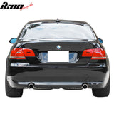 2007-2013 BMW E92 3-Series Coupe CSL Style Carbon Fiber Trunk Spoiler