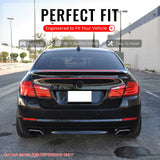 Trunk Spoiler Wing for BMW F10 5 Series 2011-2017 AC Style Carbon Fiber