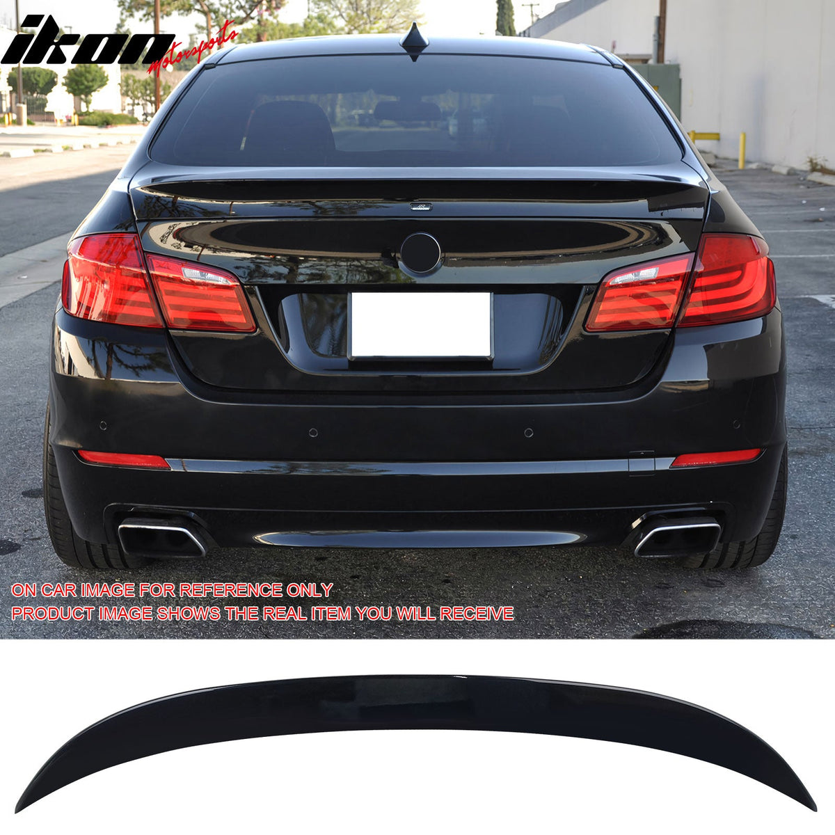 Trunk Spoiler Wing for BMW F10 5 Series 2011-2017 AC Style Carbon Fiber
