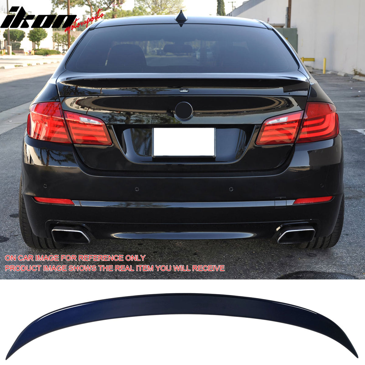Trunk Spoiler Wing for BMW F10 5 Series 2011-2017 AC Style Carbon Fiber