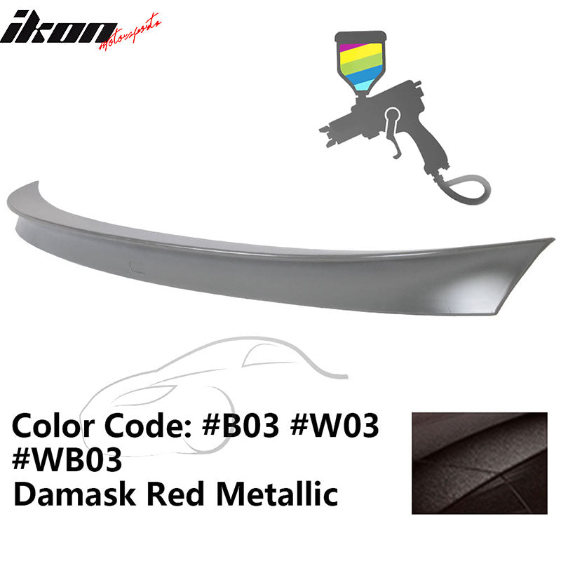 Trunk Spoiler Wing for BMW F10 5 Series 2011-2017 AC Style Carbon Fiber