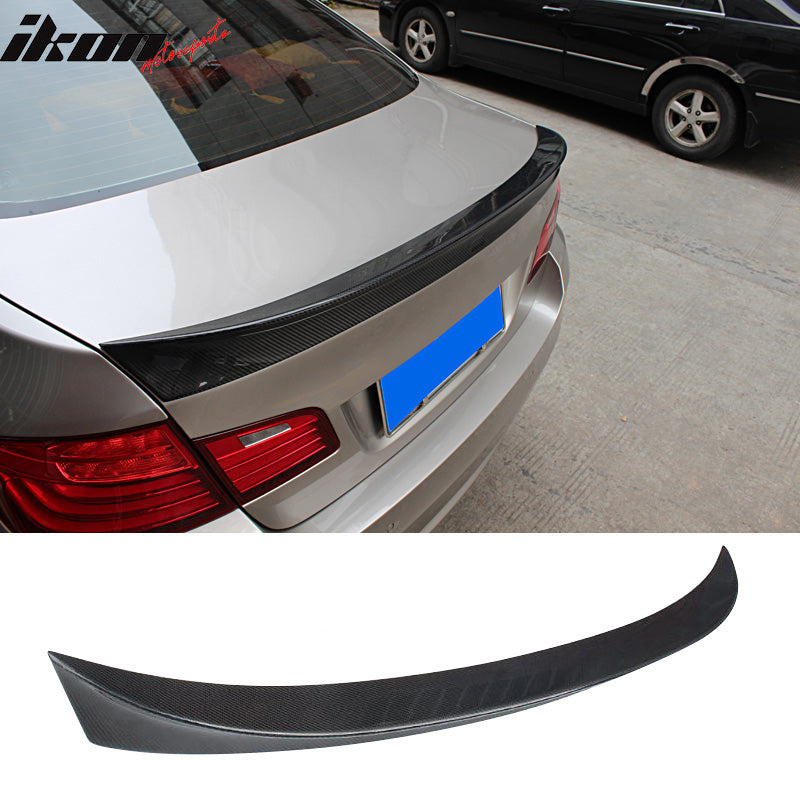 Trunk Spoiler Wing for BMW F10 5 Series 2011-2017 AC Style Carbon Fiber