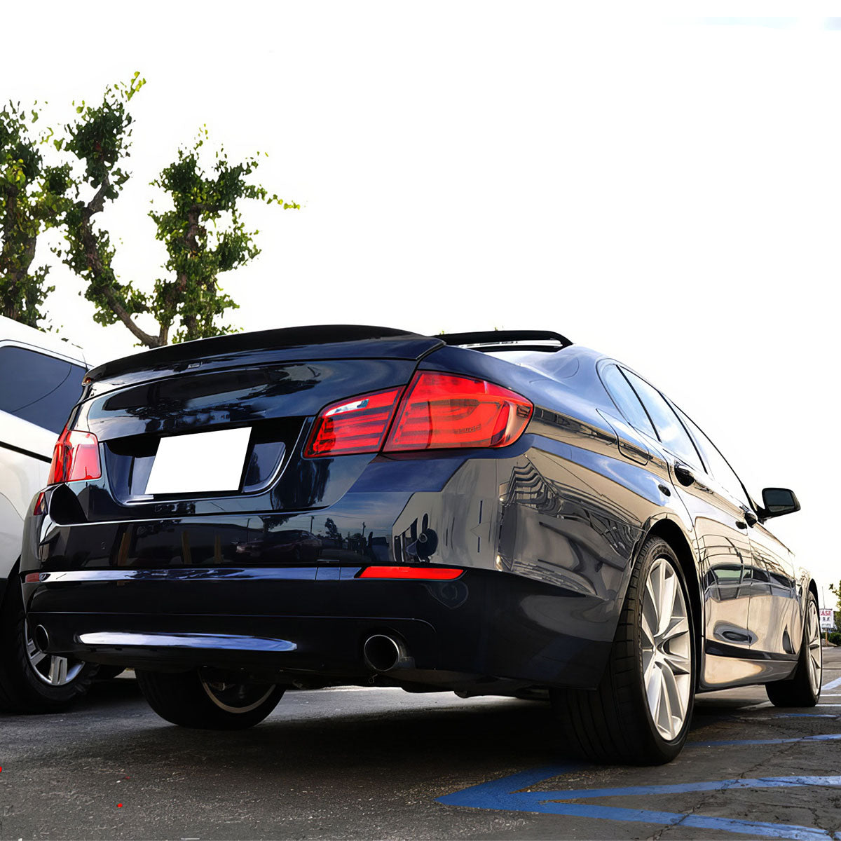 Rear Spoiler Wing for BMW F10 5 Series 2011-2017 Euro A Style ABS