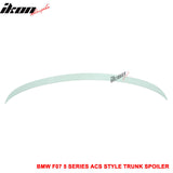 2010-2015 BMW F07 535i GT Hatchback A Style Unpainted Roof Spoiler ABS