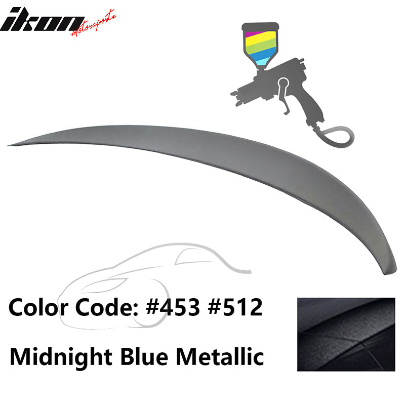 2011-2017 BMW F10 5-Series Sedan 4-Door Trunk Spoiler ABS