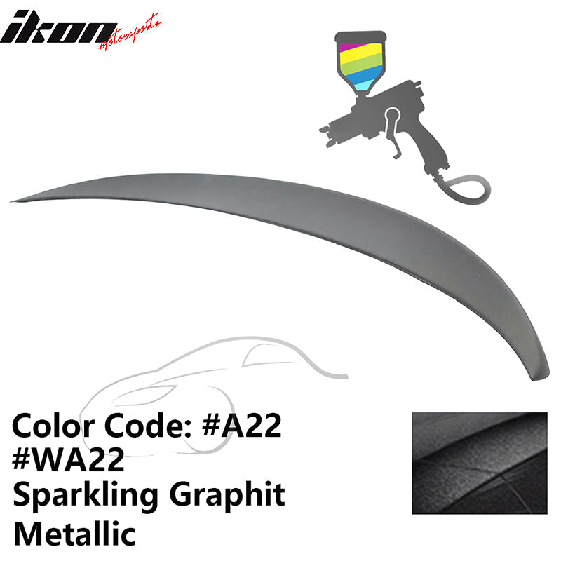 2011-2017 BMW F10 5-Series Sedan 4-Door Trunk Spoiler ABS