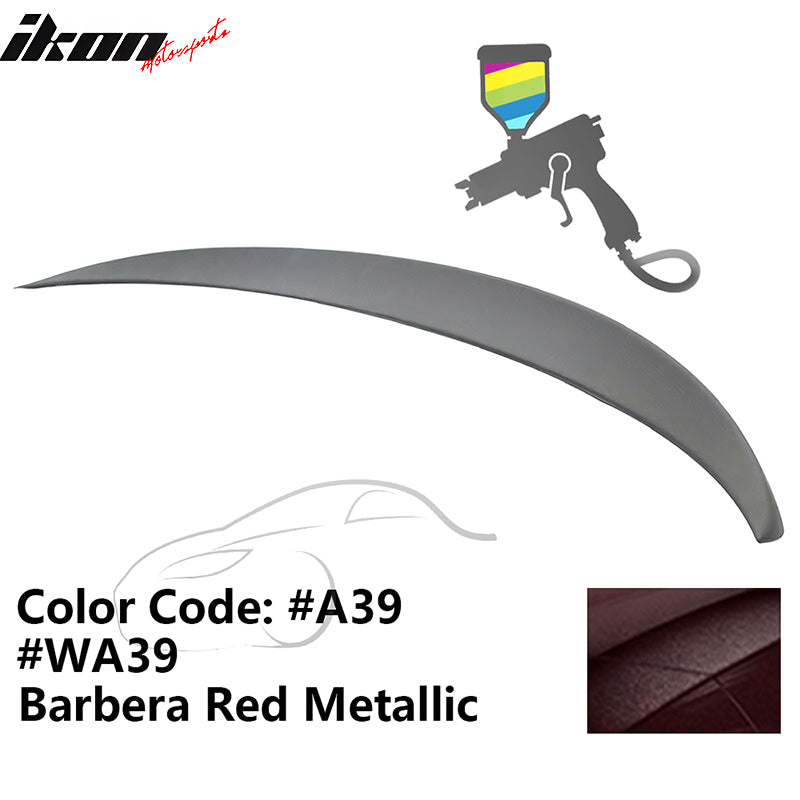 2011-2017 BMW F10 5-Series Sedan 4-Door Trunk Spoiler ABS
