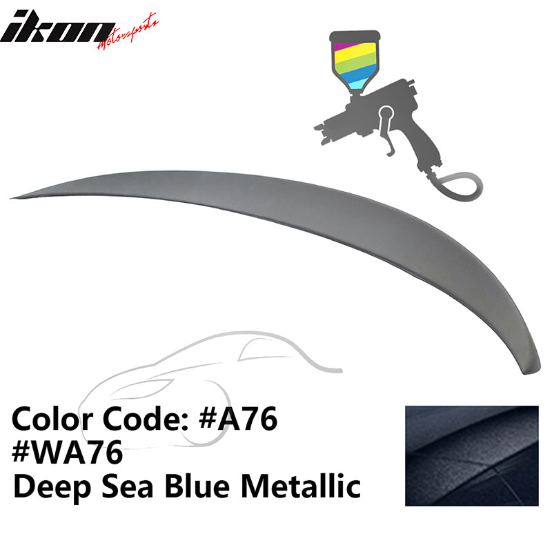 2011-2017 BMW F10 5-Series Sedan 4-Door Trunk Spoiler ABS