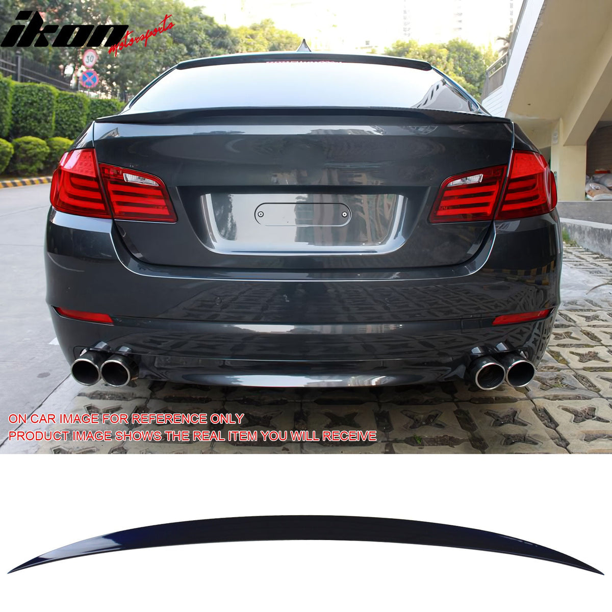 2011-2017 BMW F10 5-Series Sedan 4-Door Trunk Spoiler ABS