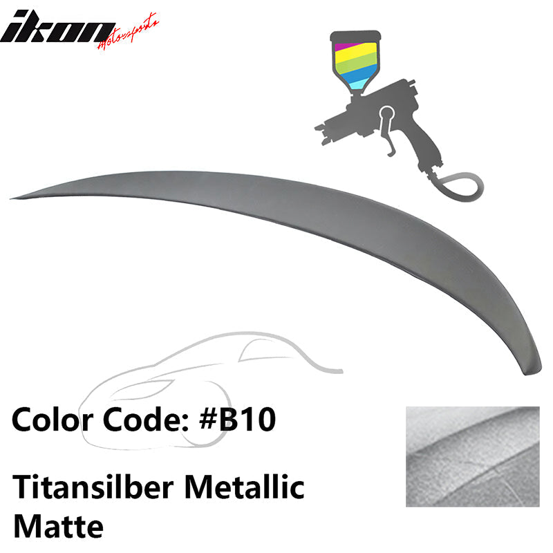 2011-2017 BMW F10 5-Series Sedan 4-Door Trunk Spoiler ABS