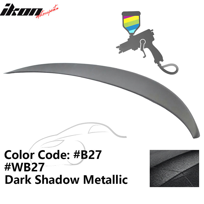 2011-2017 BMW F10 5-Series Sedan 4-Door Trunk Spoiler ABS