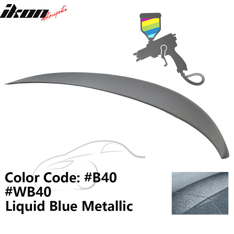 2011-2017 BMW F10 5-Series Sedan 4-Door Trunk Spoiler ABS