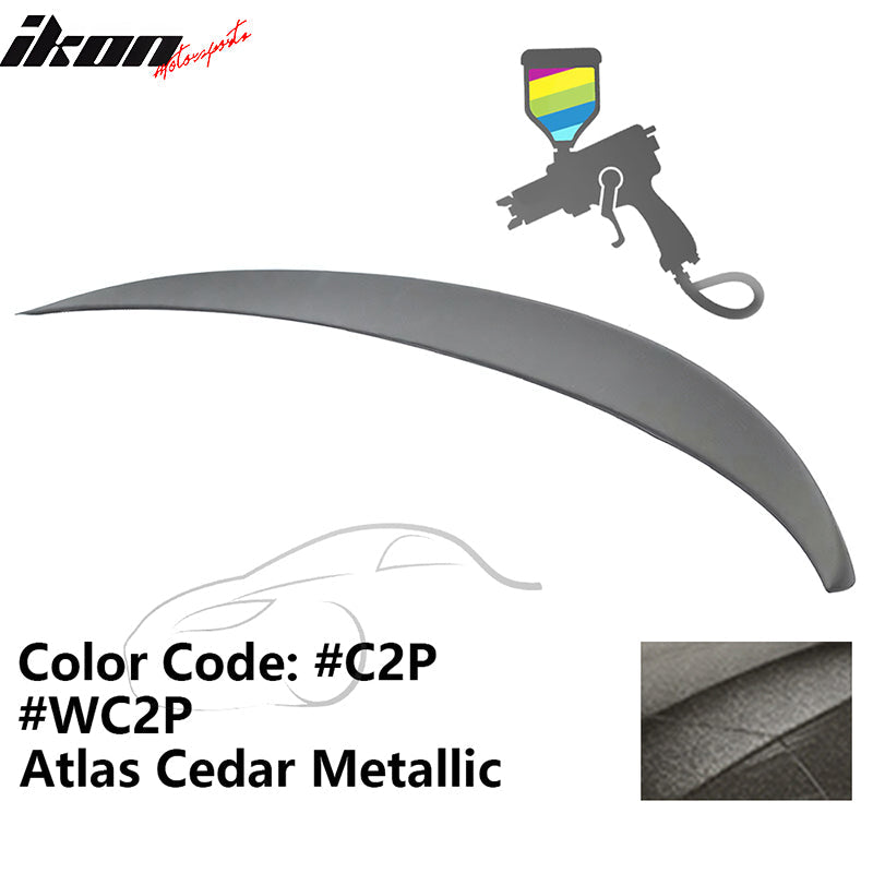 2011-2017 BMW F10 5-Series Sedan 4-Door Trunk Spoiler ABS